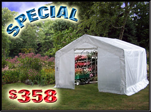 12'x 12'x 8' Backyard Greenhouse