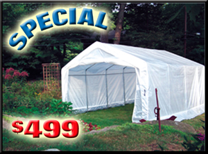 12'x 20'x 8' Large Backyard Greenhouse