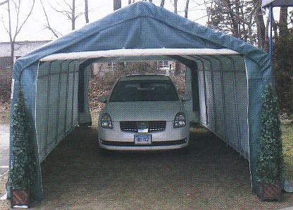 12'x24'x8' Straight Wall PREMIUM Trailer, SUV, Boat Garage