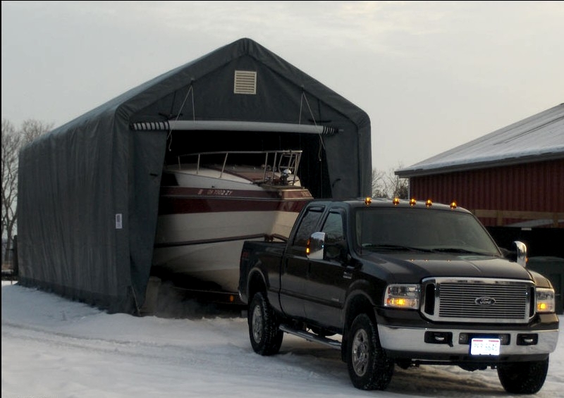 14'x42'x15' PREMIUM series RV/Boat Shelter