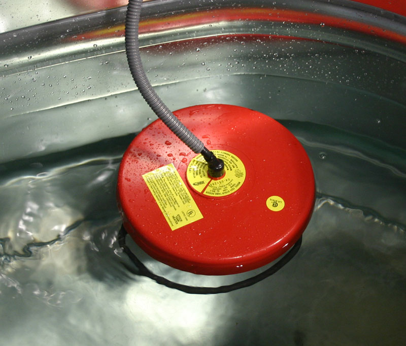 Floating Water Tank De-Icer