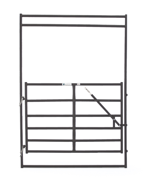 Premium Horse Walk-Thru Swing Gates - 5' and 6' heights, 6' wide.