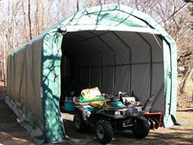 BARN STYLE 12x20x12 or 12x28x12 Premium Horse Run-In Shelter or Farm Storage Building! Extra Heavy Duty Framework!