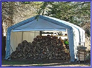 Single 12x12x8 Premium Horse Run-In Shelter or Farm Storage Shed!