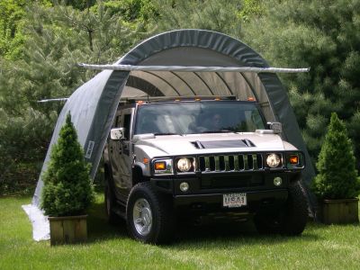 14'x24'x10' PREMIUM Extra Large SUV Garage