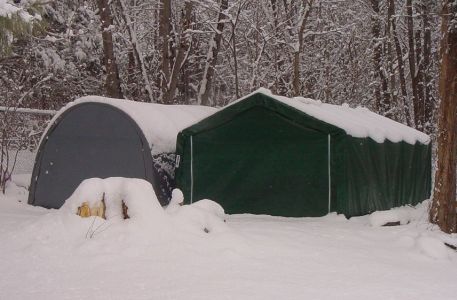 12'x 20'x 8' PREMIUM Straight Wall Style Storage Shed