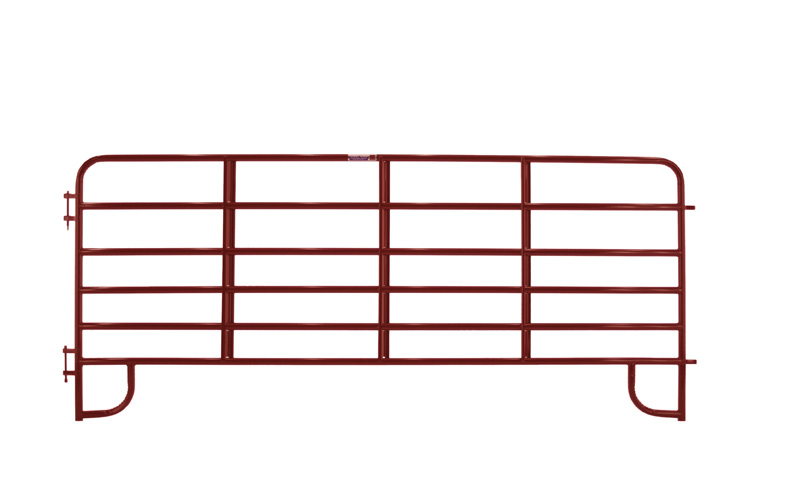 Heavy Duty 6-Bar Corral Panels - lengths from 6' to 20'
